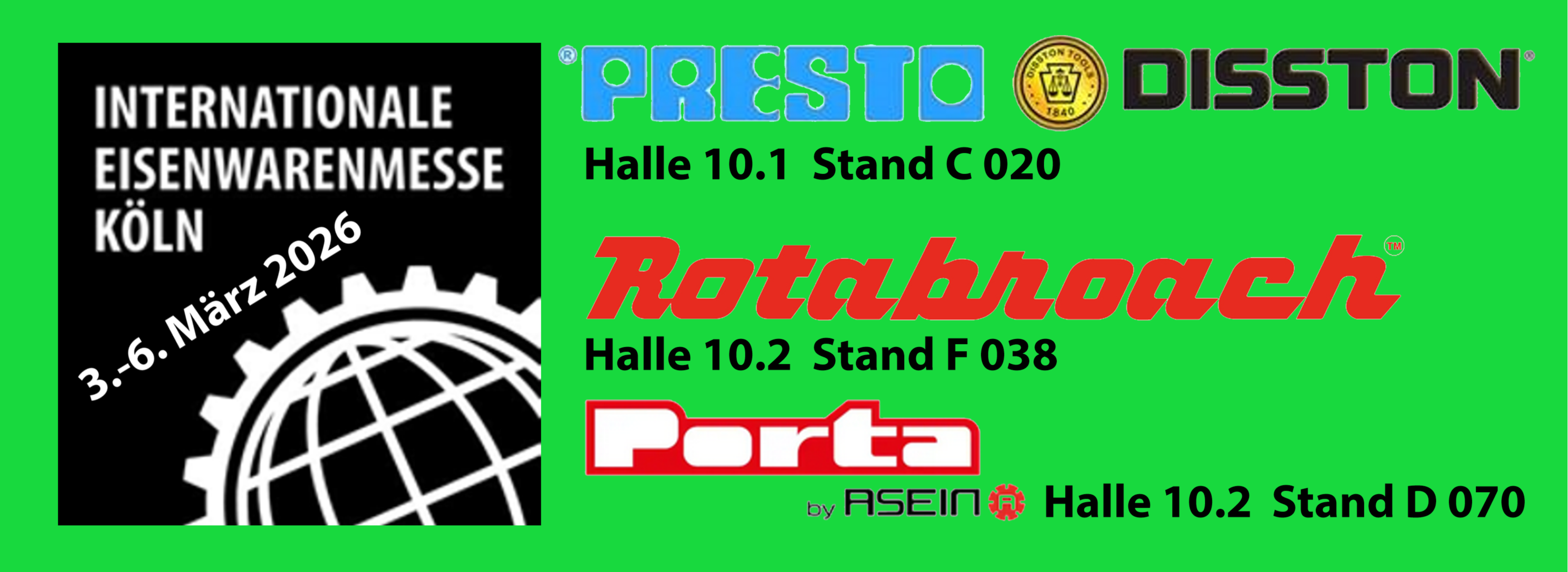 Kölner Eisenwarenmesse 2026